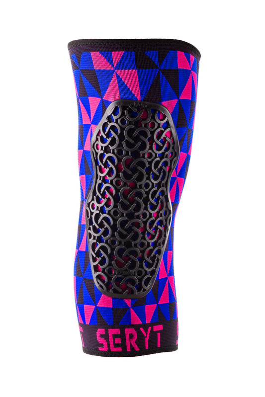 SERYT YOUTH Knee Pads Arlecchino Pink Blue