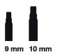 BRAKING MASTER CYLINDER'S CARTRIDGE Ø10 MM
