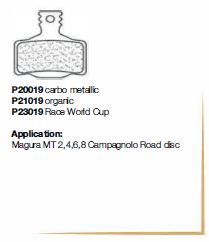 BRAKING PAD MAGURA MT 2/4/6/8