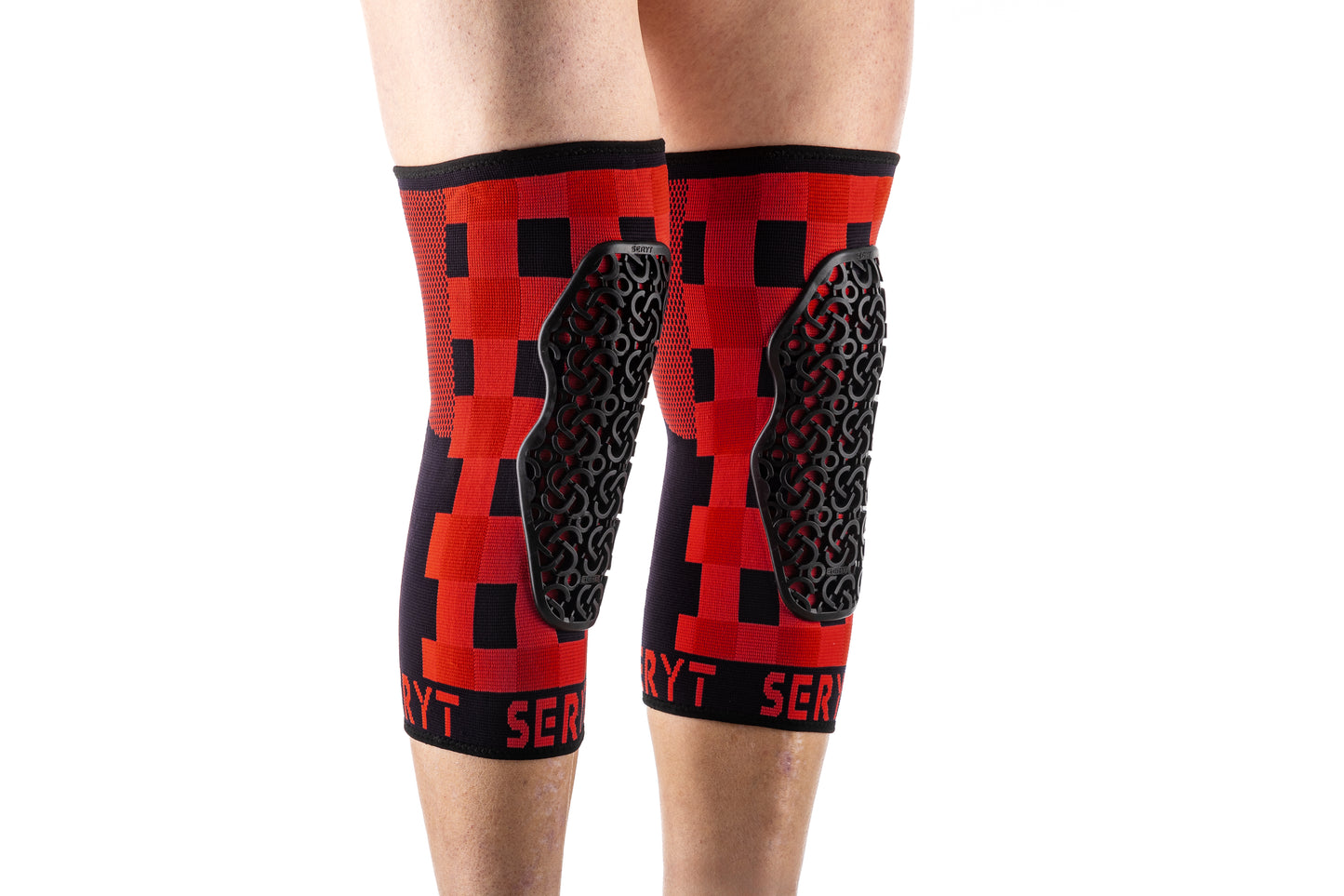 SERYT Flow Knee Pads Checker Red