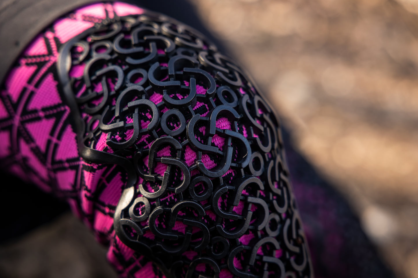 SERYT Flow Knee Pads Checker Pink