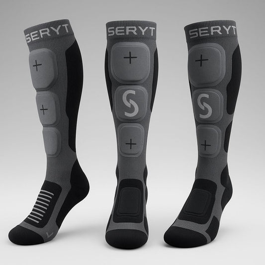 SERYT Protective Socks Grey/Black