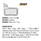 BRAKING PAD SRAM RED HYDRAULIC/SRAM LEVEL ULTIMATE/TLM