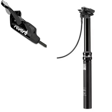 RockShox Reverb 100mm Left Dropper Adjustable mountain bike Seatpost 30.9 x 380mm