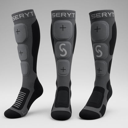 SERYT Protective Socks Grey/Black