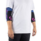 SERYT Flow Elbow Pads Arlecchino Pink Blue