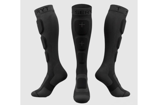SERYT Protective Socks Grey/Black
