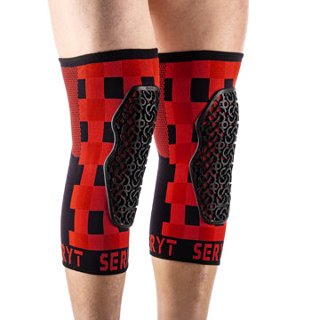 SERYT Flow Knee Pads Checker Red