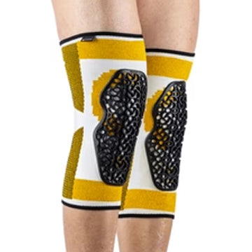 SERYT Flow Knee Pads White Gold