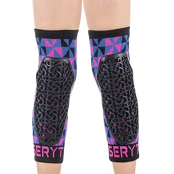 SERYT YOUTH Knee Pads Arlecchino Pink Blue