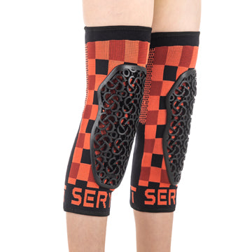 SERYT YOUTH Knee Pads Checker Red