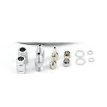 BRAKING FITTINGS KIT FOR STEEL BRAIDED/KEVLAR HOSE Ø5mm (1 line)