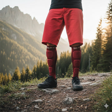 SERYT Protective Socks Dark Red