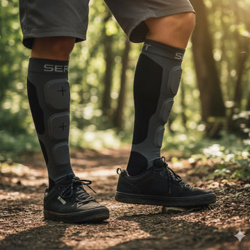 SERYT Protective Socks Grey/Black