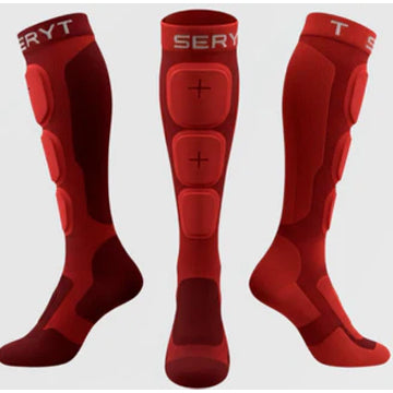 SERYT Protective Socks Dark Red
