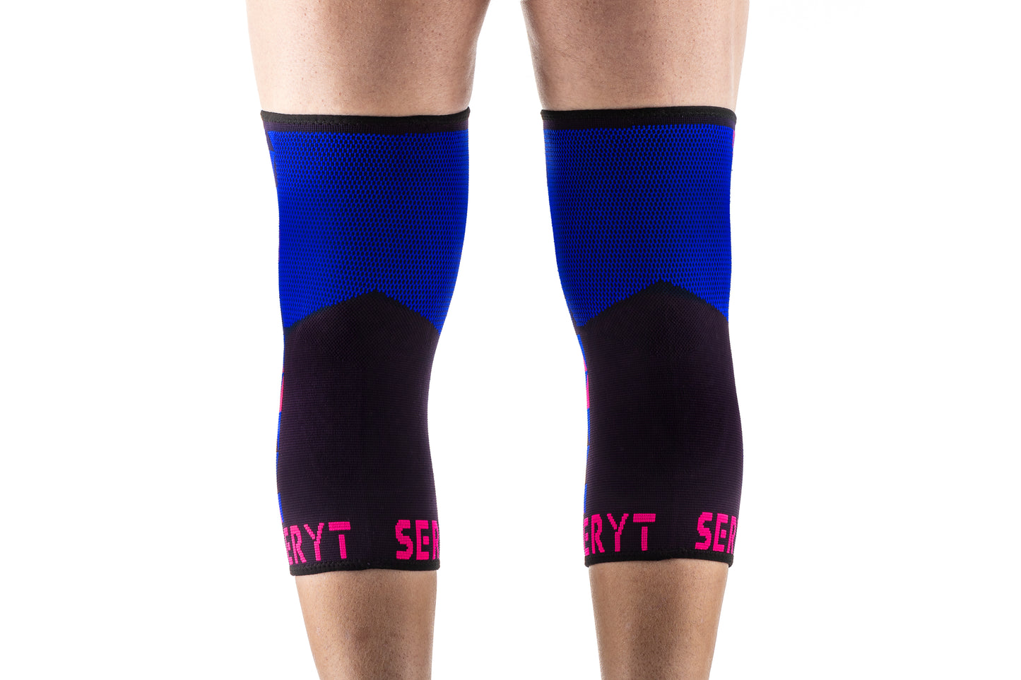 SERYT Flow Knee Pads Arlecchino Pink Blue