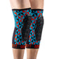 SERYT Flow Knee Pads Arlecchino Light-Blue Red