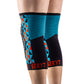 SERYT Flow Knee Pads Arlecchino Light-Blue Red