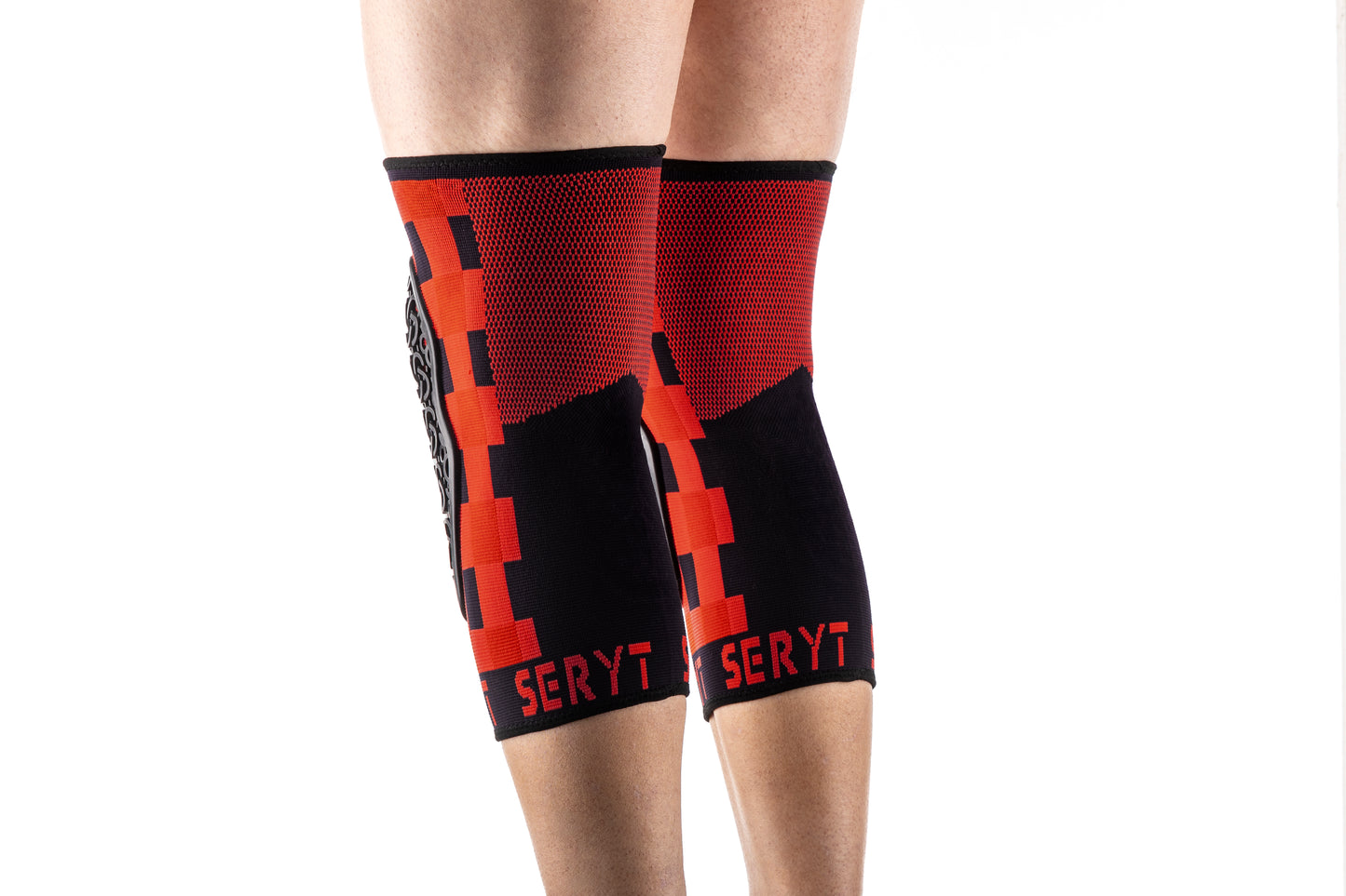 SERYT Flow Knee Pads Checker Red