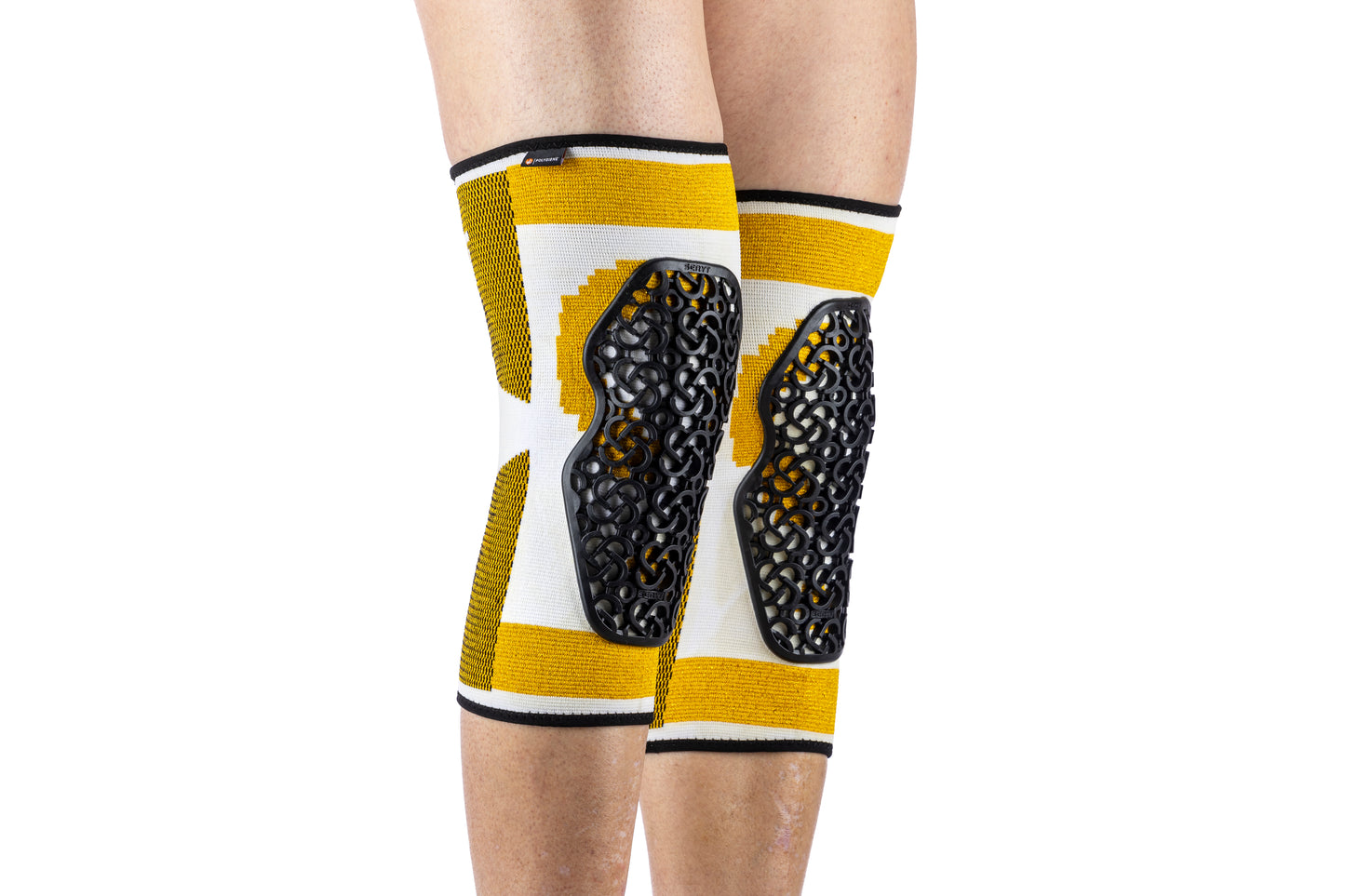 SERYT Flow Knee Pads White Gold
