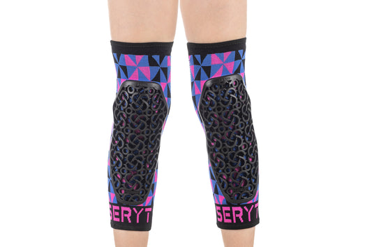 SERYT YOUTH Knee Pads Arlecchino Pink Blue