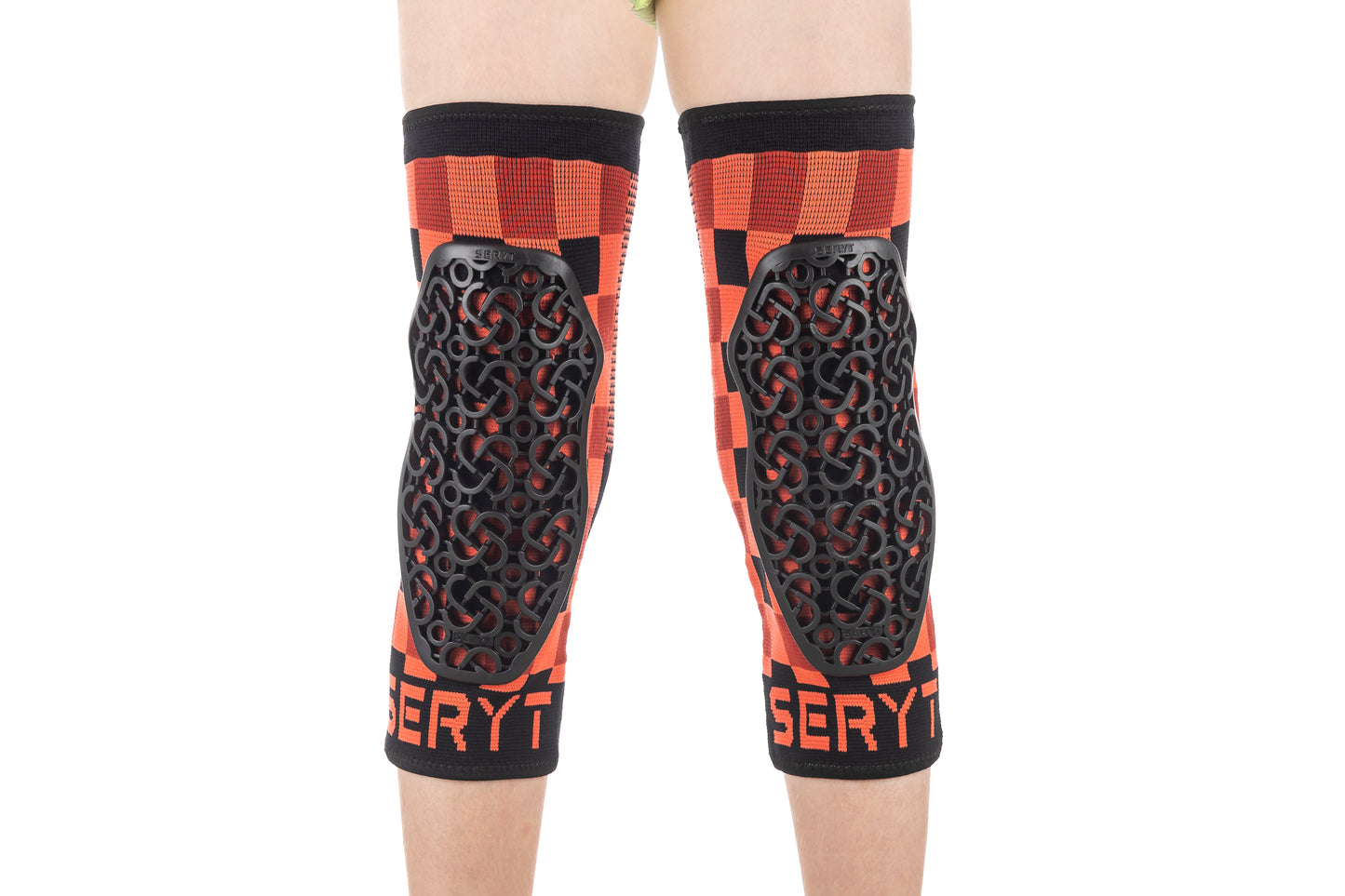 SERYT YOUTH Knee Pads Checker Red