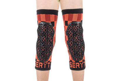 SERYT YOUTH Knee Pads Checker Red