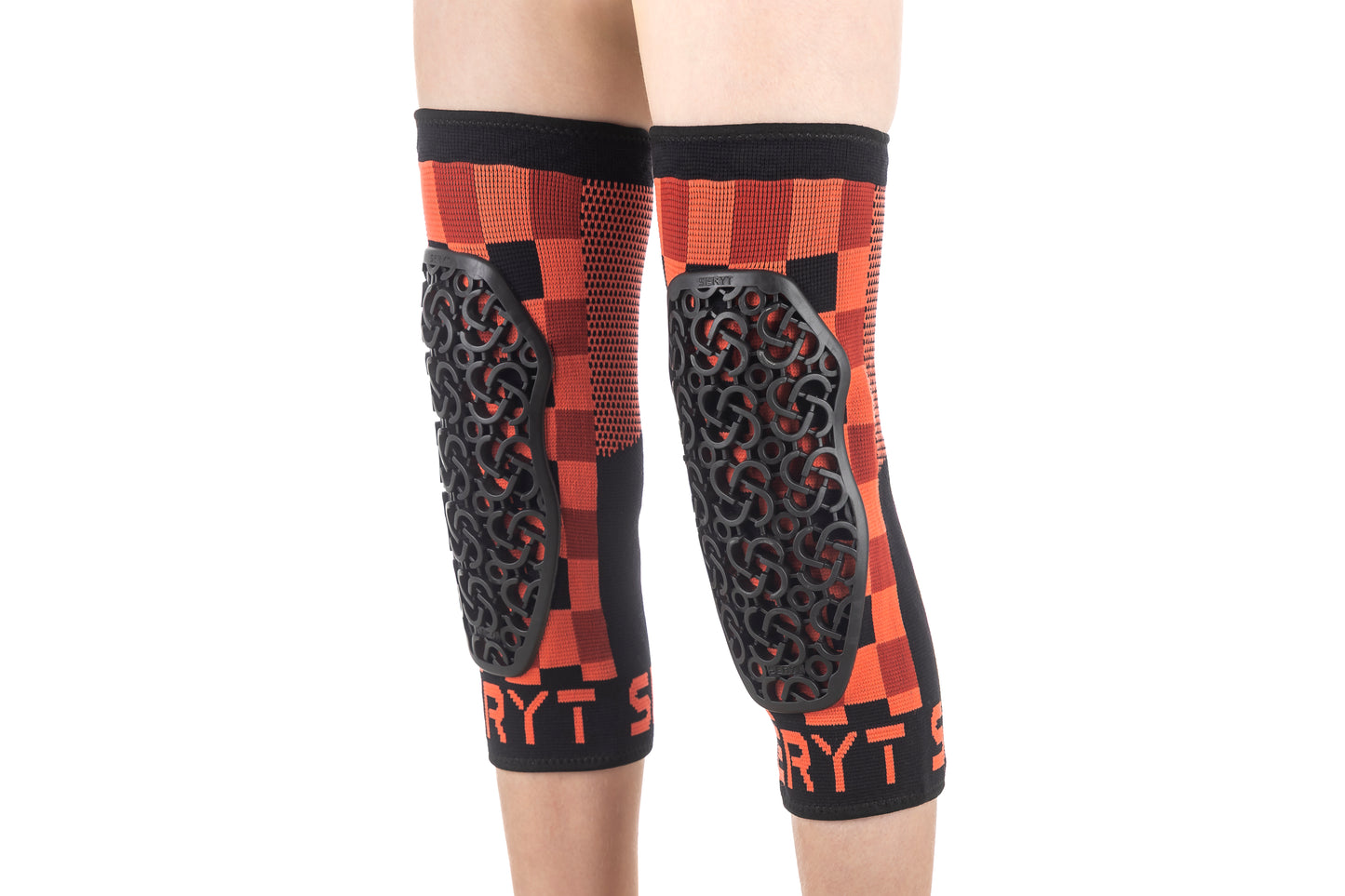 SERYT YOUTH Knee Pads Checker Red