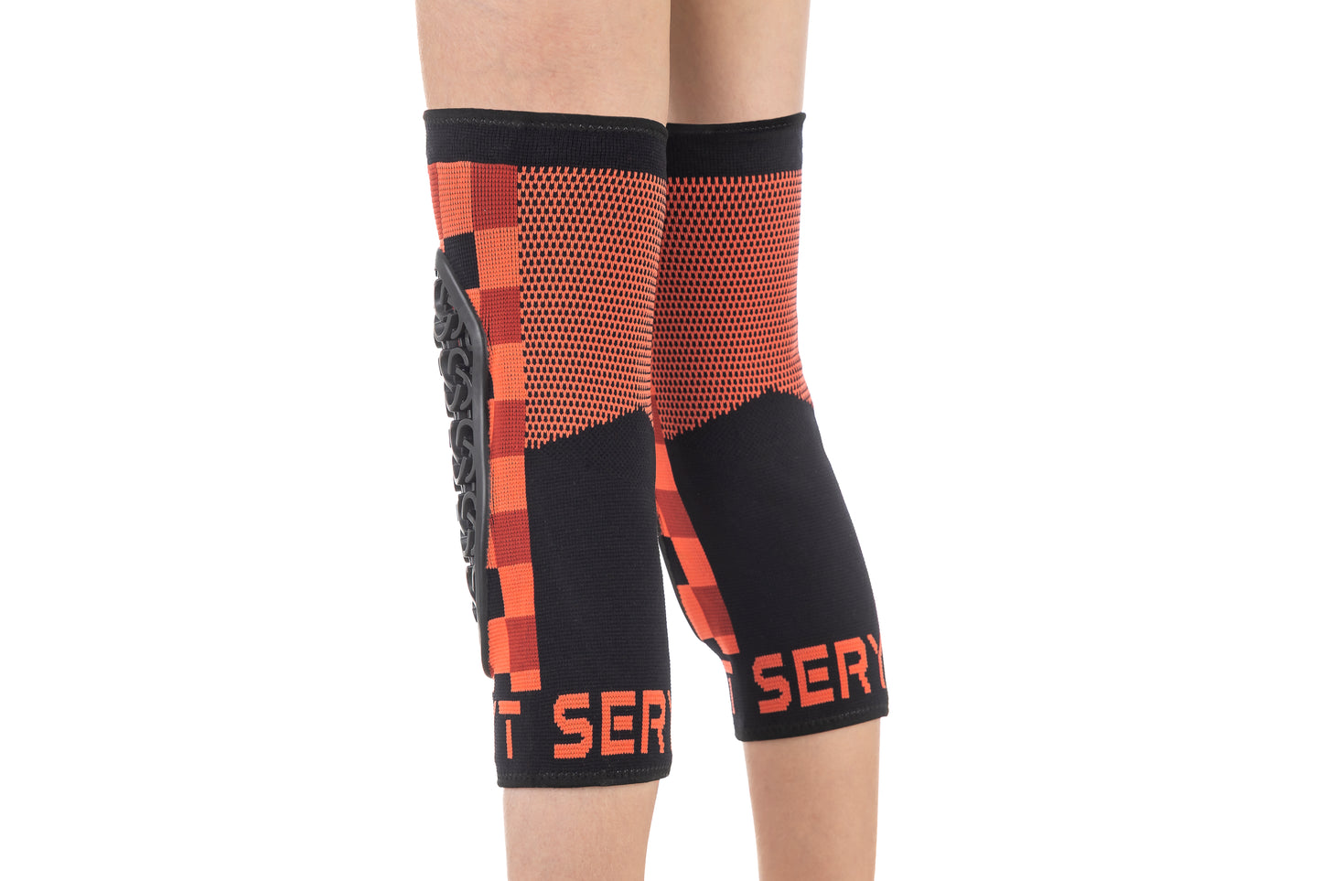 SERYT YOUTH Knee Pads Checker Red