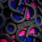 SERYT YOUTH Knee Pads Arlecchino Pink Blue