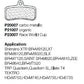 BRAKING PAD SHIMANO SAINT 2010